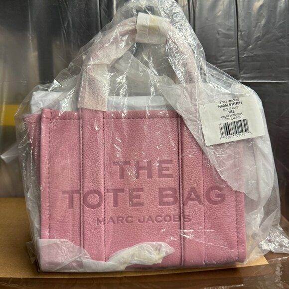 MARC JACOBS The Leather Small Tote – Lilas - Picture 6 of 6